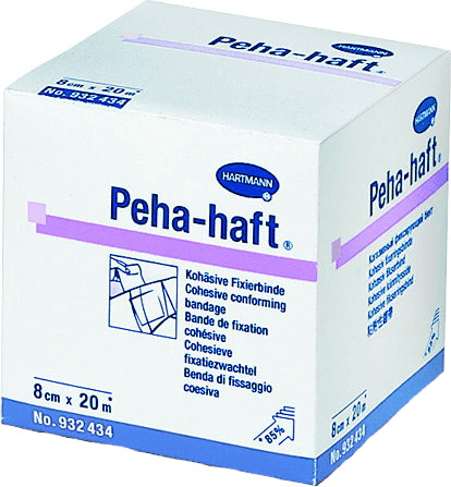 Hartmann Peha Haft fixation bandage latex free 20 m x 4 cm