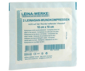 verwijderen Eigen Afstudeeralbum Leina-Werke Wundkompressen 10 x 10 cm Steril (2 Stk.) ab 0,31 € |  Preisvergleich bei idealo.de