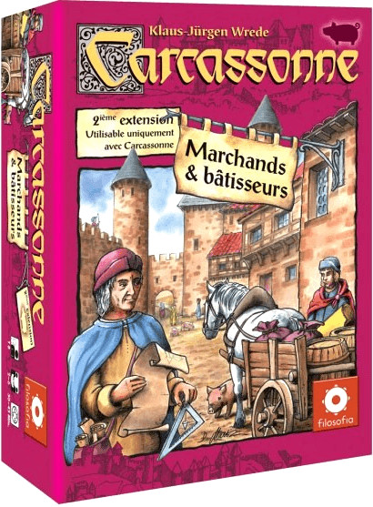 Carcassonne - Ext. 2 - Marchands & Bâtisseurs (Vf)