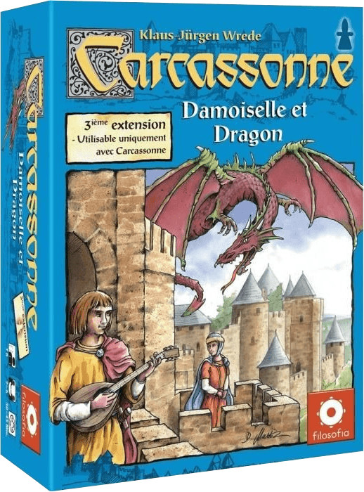 Carcassonne - Ext. 3 - Princesse et Dragon (Vf)