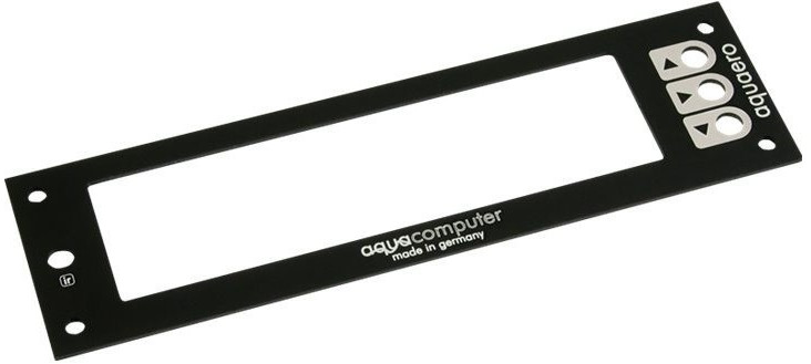Aqua-Computer Front Bezel for Aquaero 5 PRO Black Aluminium