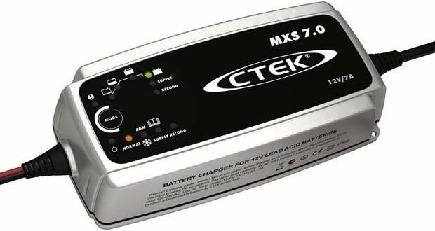 CTEK MXS 7.0, Batterieladegerät 12V Für Größere Fahrzeugbatterien,  Batterieladegerät Boot, LKW, Wohnwagen, Wohnmobil Ladegerät,  Versorgungsfunktion, Rekondition…
