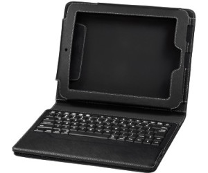 Hama Portfolio Cross Grain mit Bluetooth Tastatur für iPad