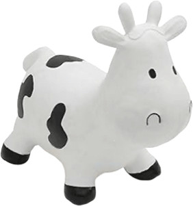 Happy Hopperz Vache blanche
