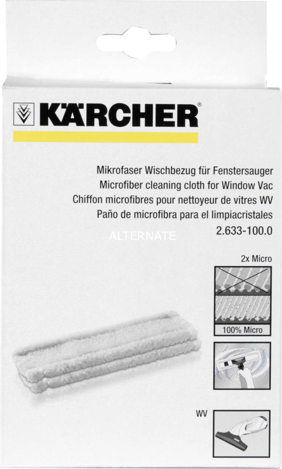 KARCHER 2.633-100 MICROFIBRE WV