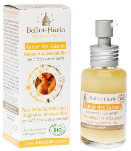 Ballot-Flurin Baume corps Bio 4 saisons de l'abeille blanche (Flacon