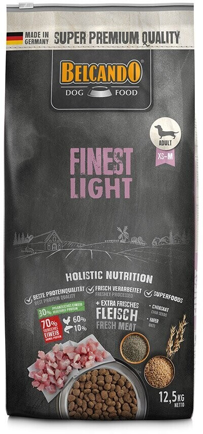 Belcando Finest Light Adult XS-M Dry Dog Food 12,5kg