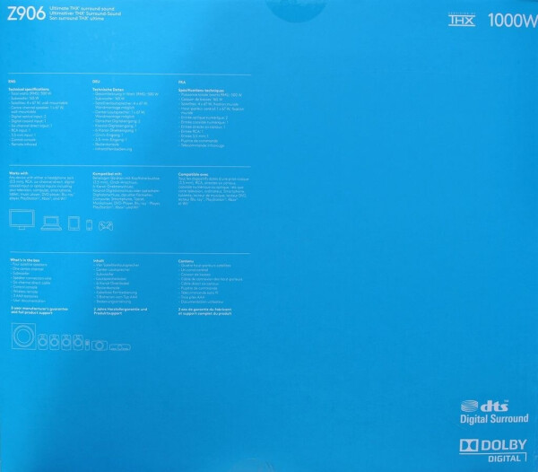 Logitech Z906, Bild 22