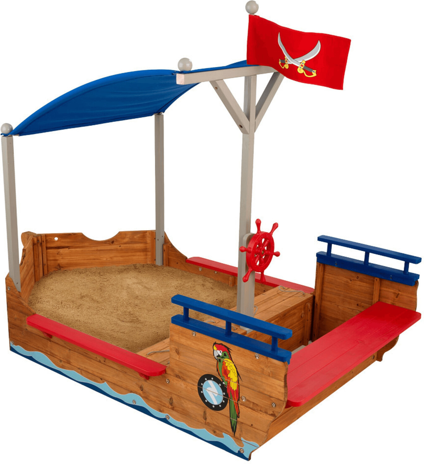 KidKraft Bac à sable bâteau pirate