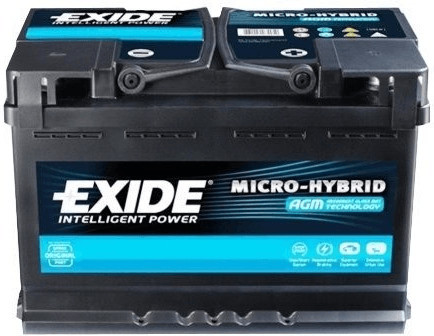 Exide EK800 Start-Stop AGM 12V 80 Ah 800A car battery, Car, Car batteries, Batteries by application