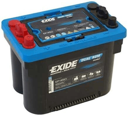 Exide EA1000. batterie de démarrage Exide 100Ah 12V