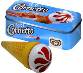 Erzi Glace cornetto en boîte
