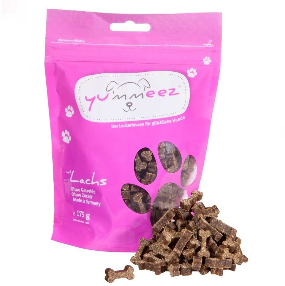 Yummeez Snack sans céréales au saumon (175 g)