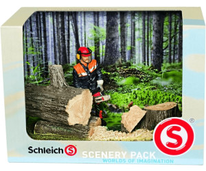 Schleich Forestry Scenery Pack