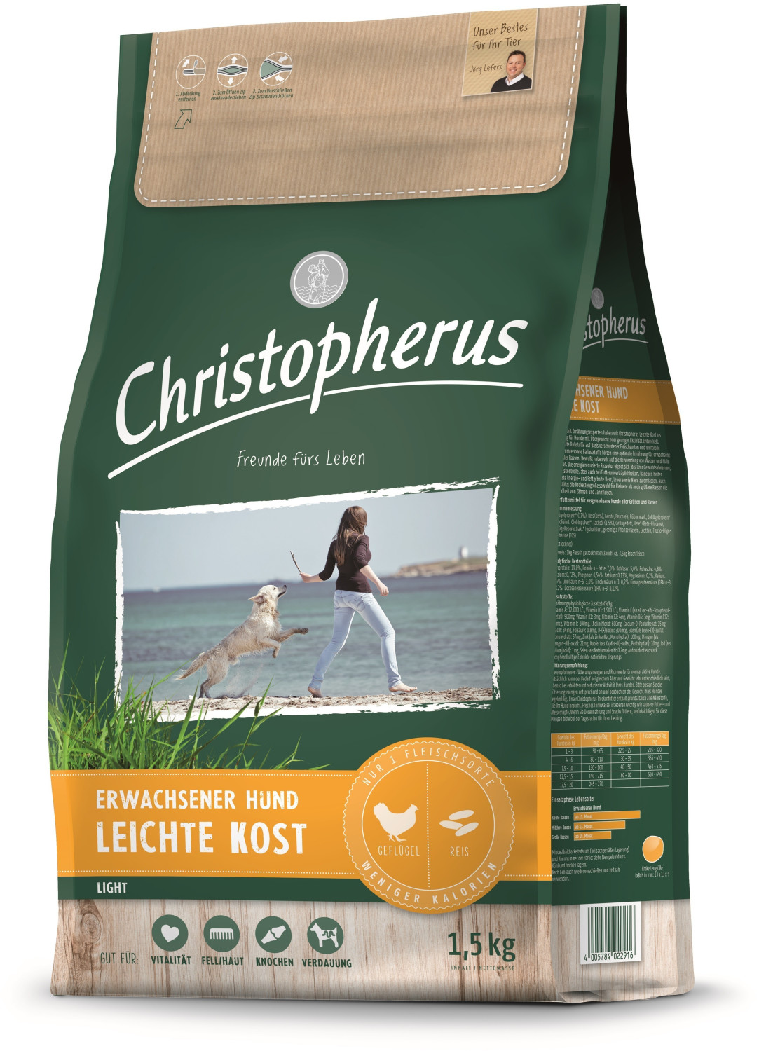 Allco Christopherus alimentation légère (1,5 kg)