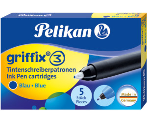 Pelikan griffix® Twist® Tintenpatronen für Tintenschreiber Blau 100 Stück 