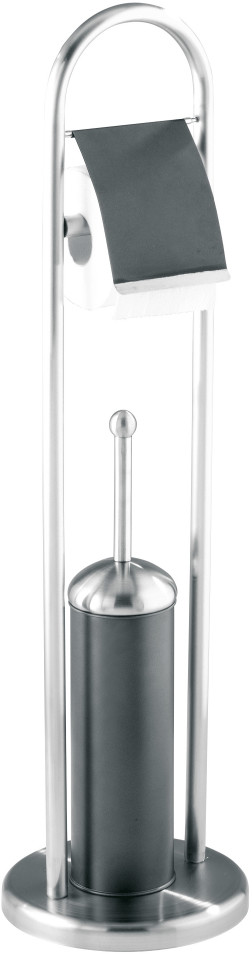 Wenko Stainless Steel Standing WC-Set Adrano (17132100)