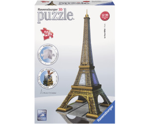 Ravensburger 3d Eiffelturm 216 Teile Ab 17 50 Preisvergleich