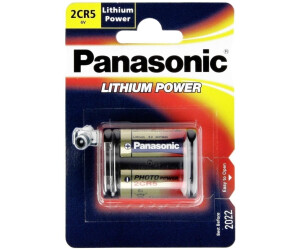 Panasonic Photo Power 2CR5 6,0 V 1400 mAh (2 pièces)