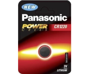 PANASONIC - Pile bouton CR1220 - 1 pile bouton Panasonic CR1220