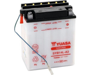 thumbnail image 2 of Yuasa YB14L-A2 12V 14AH 175 Battery – For Piaggio X9 500, Yamaha FJ1100/1200, FZ 750, Classic Motorcycles 2 of 6