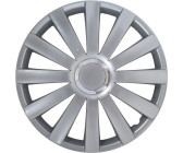 Car Accessories ABS Plastic Hub Cap with 7 Spokes OEM Replica - 15 in Made in Taiwan IPS Otto Universal Fit Wheel Cover Silver Finish Set of 4 