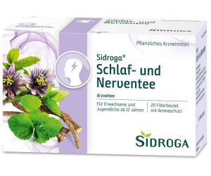 Sidroga Schlaf Und Nerventee 20 Stk Ab 2 23 Preisvergleich