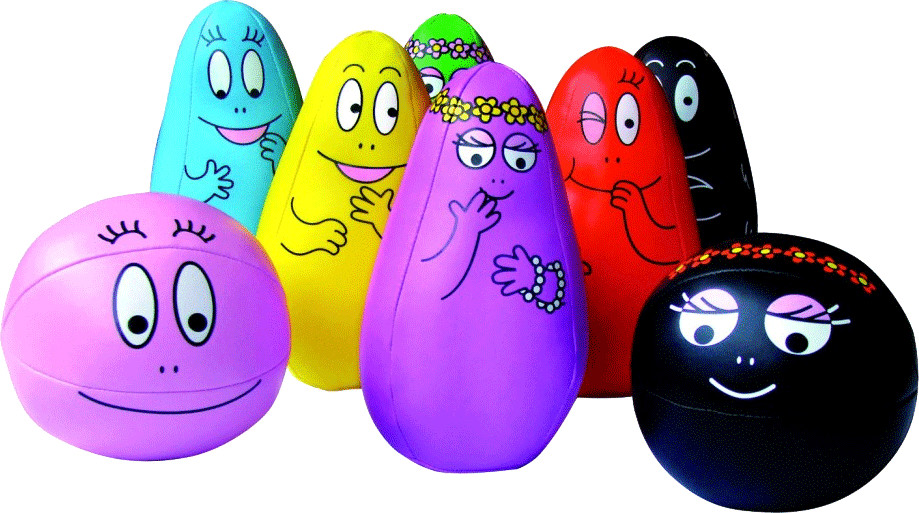 Petit Jour Paris Jeu de quilles Barbapapa