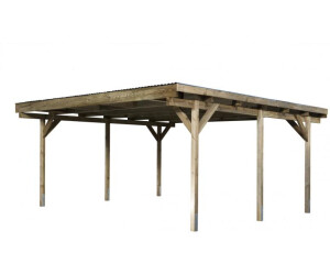 Weka Doppel Carport Primus Duo Ab 799 99 Preisvergleich Bei