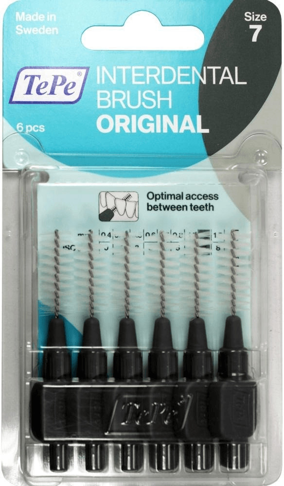 TePe Brossette interdentaire 1,3 mm gris (6 pcs)