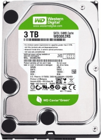 WD Green Disque dur interne (Bulk) Desktop Mainstream 4 To 3,5 pouces SATA  intellipower