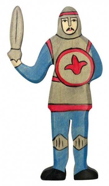Holztiger Chevalier bleu combattant