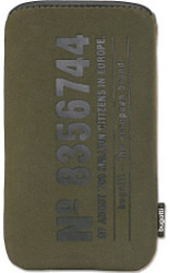 Bugatti SlimCase SoftTouchNeopren Olive M