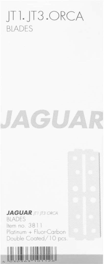 Jaguar Lames de rasoir JT1 / JT3 (10 pièces)