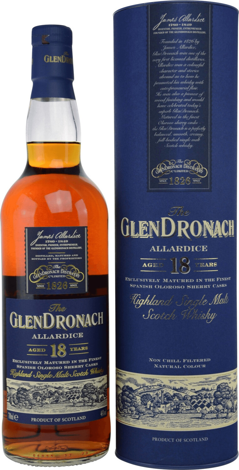 Glendronach Allardice 18 ans 0,7 L 46 %