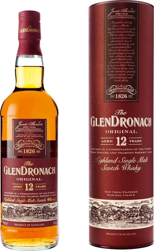 Glendronach 12 ans 0,7 L 43 %