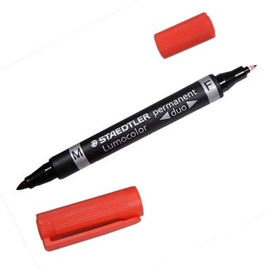 Staedtler Marqueur permanent, Lumocolor, rouge