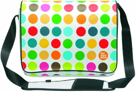 Pat Says Now Polka Dot Notebook Carrier 8-13,4