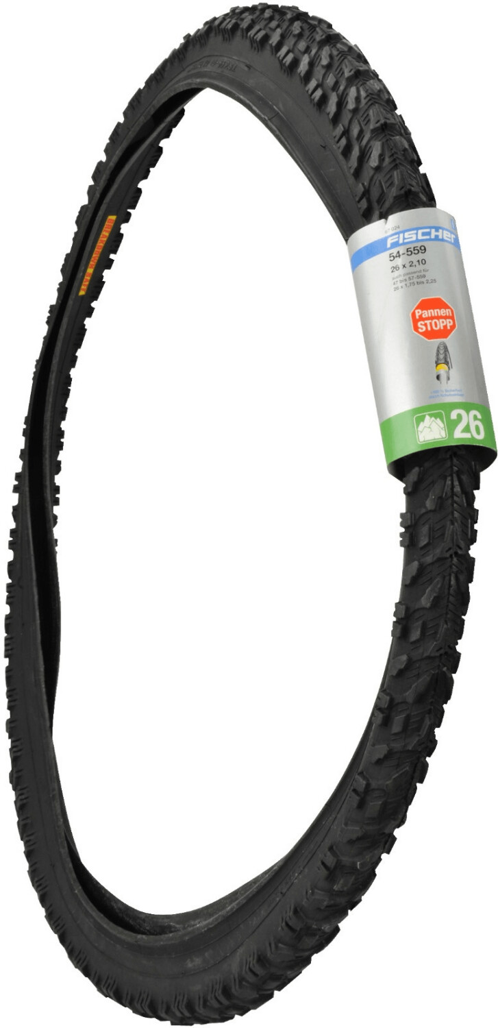 Paire De Pneus VTT 26 X 2.25, Flancs Marron CLASSIC, Crampons Tout-terrain