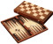 Schach-Backgammon-Dame-Set magnetisch (2524)