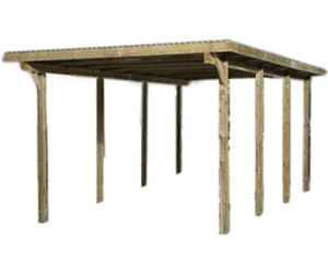 Weka Einzel Carport Taunus 2 Ab 498 00 Preisvergleich Bei