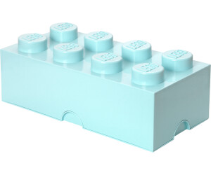 LEGO Aufbewahrungsstein lindgrün 8 Noppen Stapelbare Aufbewahrungsbox 12 l