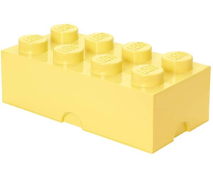 Lego Collection En Bois Boîte De Rangement 8 Tenons - Brun