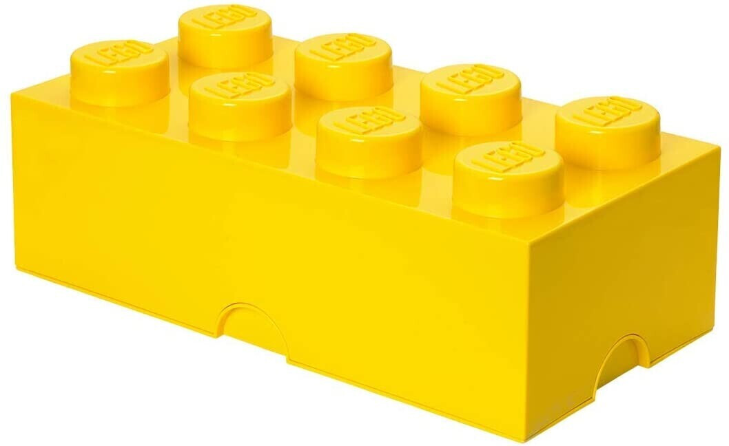 Brique de rangement LEGO 8 plots, Boîte de rangement empilable, 12 l,  turquoise