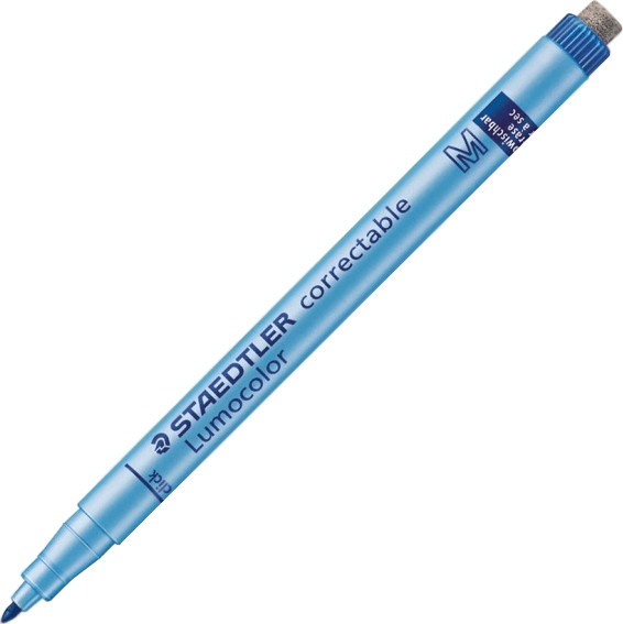 Staedtler Lumocolor correctable bleu 305 M