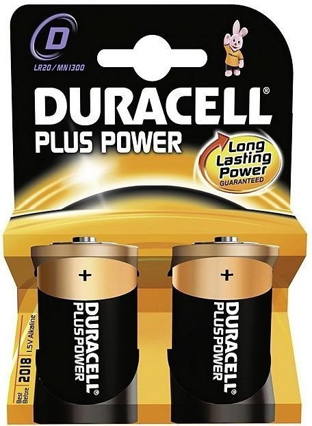 Duracell Plus Power Mono D LR20 1,5V (2 St.) ab 2,99 €