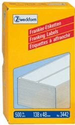 Avery Étiquettes adressage, 138x48mm, 500 St.
