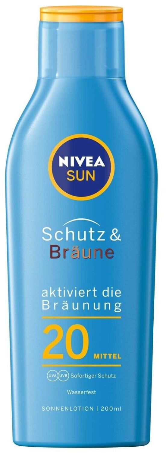 Nivea Sun Protect & Bronze Lotion SPF 20 (200 ml)