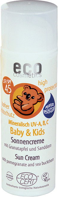Eco Cosmetics Baby Crème SPF 45 (50 ml)