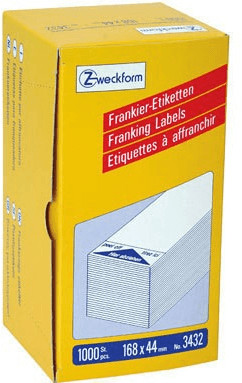 Avery Étiquettes adressage, 168x44mm (3432)